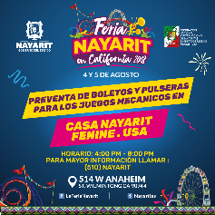 Feria Nayarit En California 2018