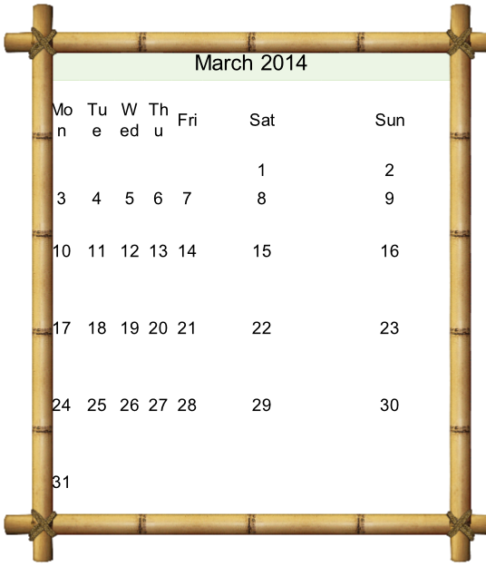 Calendar